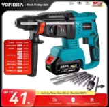 פטישון חשמלי YOFIDRA על סוללת מקיטה